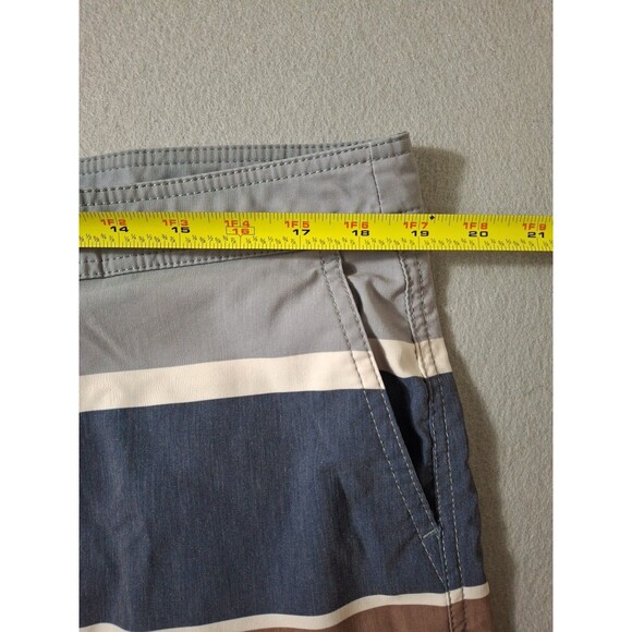 Katin Board Shorts Men Size 36 Measures 38 Multicolor Back Pocket Swim Trunks - Picture 3 of 8